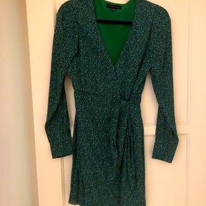 Wrap dress. Super cute!